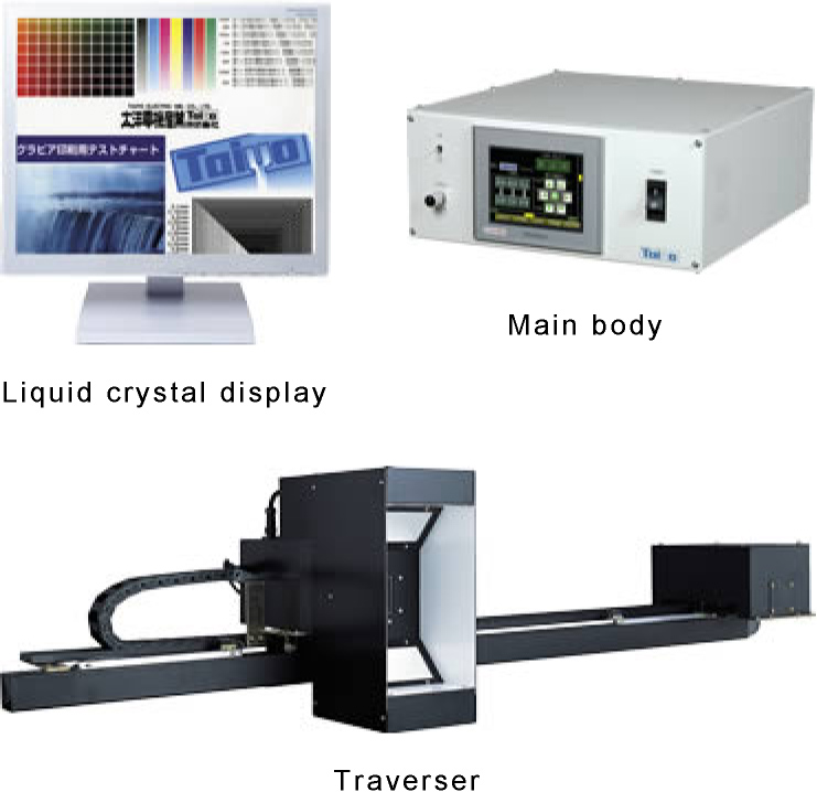 Web High-Resolution Printed Pattern Monitoring Equipment Model HV-105M III